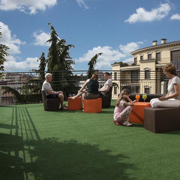 Green Hotel  La nostra Terrazza Panoramica nel cuore della città